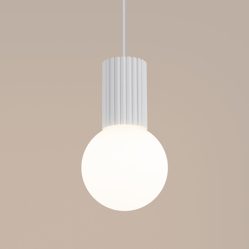 Hängeleuchte HALO 1xG9/8W/230V d 12 cm weiß