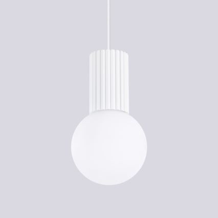 Hängeleuchte HALO 1xG9/8W/230V d 12 cm weiß
