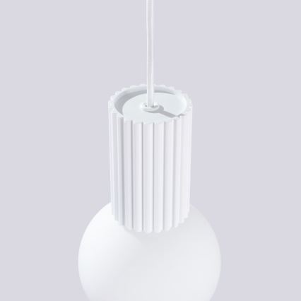 Hängeleuchte HALO 1xG9/8W/230V d 12 cm weiß