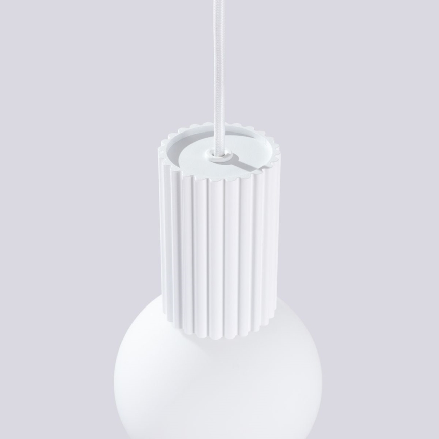 Hängeleuchte HALO 1xG9/8W/230V d 12 cm weiß