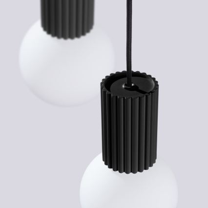 Hängeleuchte HALO 3xG9/8W/230V d 25 cm schwarz