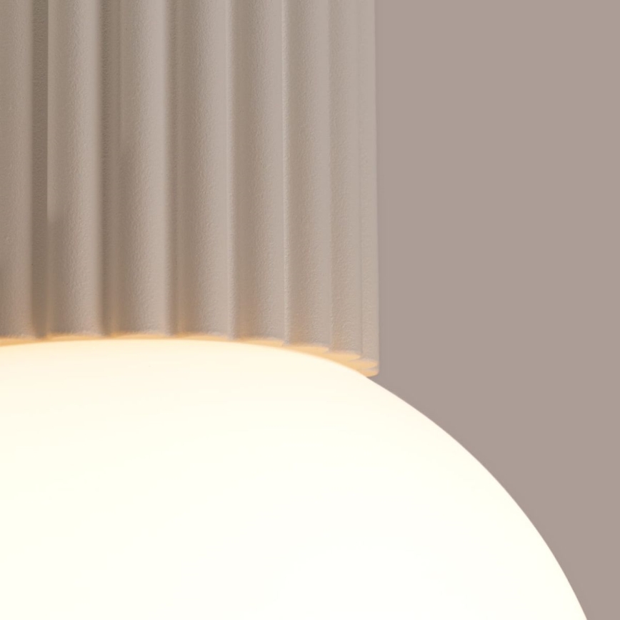 Deckenleuchte für Badezimmer HALO 1xG9/8W/230V d 12 cm IP44 cremefarben