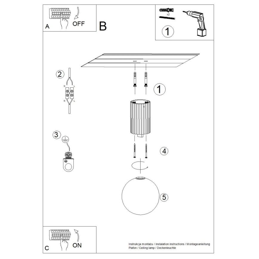 Deckenleuchte für Badezimmer HALO 1xG9/8W/230V d 12 cm IP44 cremefarben