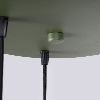 Hängeleuchte HALO 3xG9/8W/230V d 25 cm grün