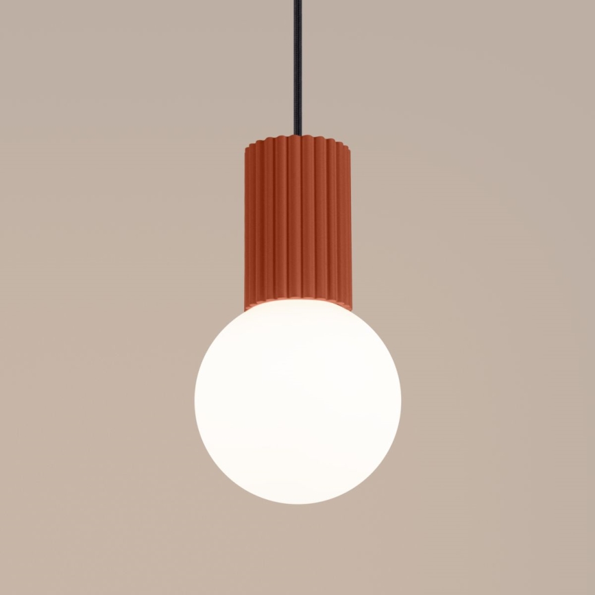 Hängeleuchte HALO 1xG9/8W/230V d 12 cm orange