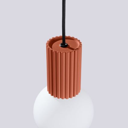 Hängeleuchte HALO 1xG9/8W/230V d 12 cm orange