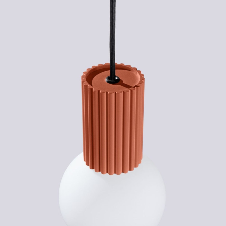 Hängeleuchte HALO 1xG9/8W/230V d 12 cm orange