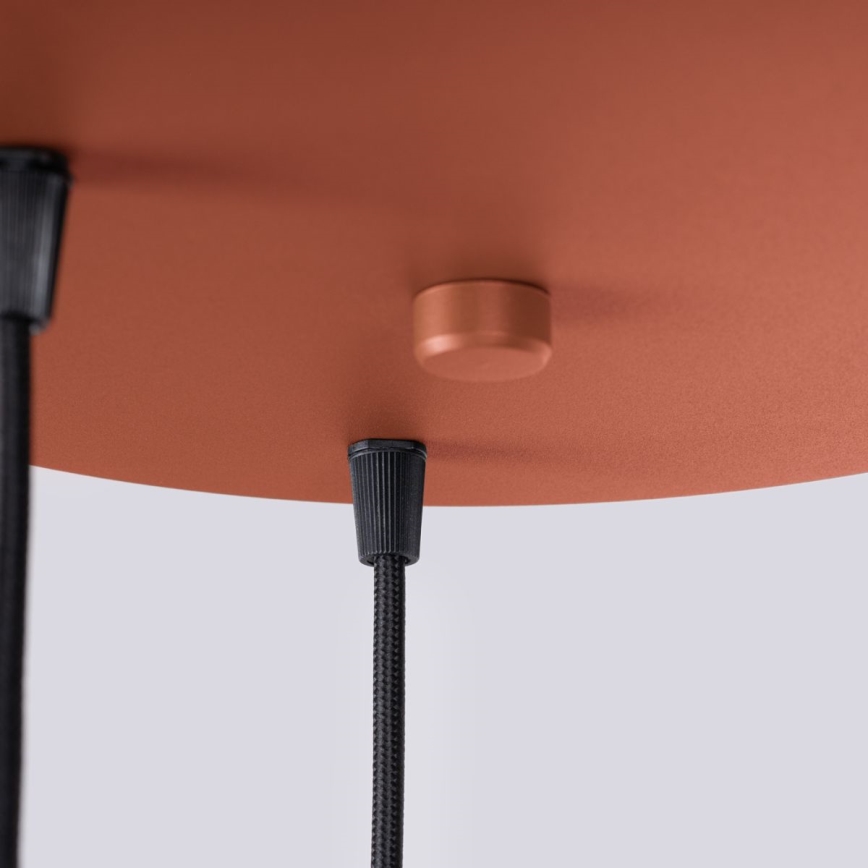 Hängeleuchte HALO 3xG9/8W/230V d 25 cm orange