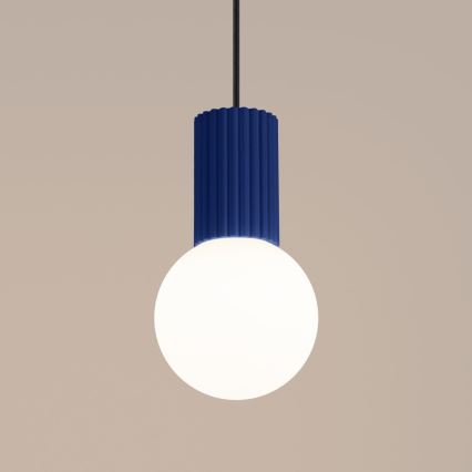 Hängeleuchte HALO 1xG9/8W/230V d 12 cm blau