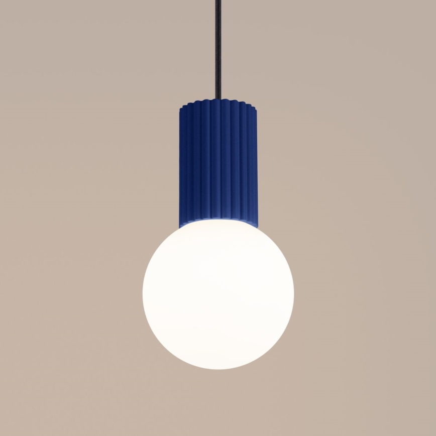 Hängeleuchte HALO 1xG9/8W/230V d 12 cm blau