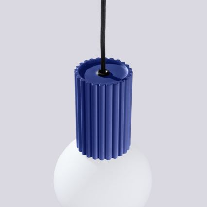 Hängeleuchte HALO 1xG9/8W/230V d 12 cm blau