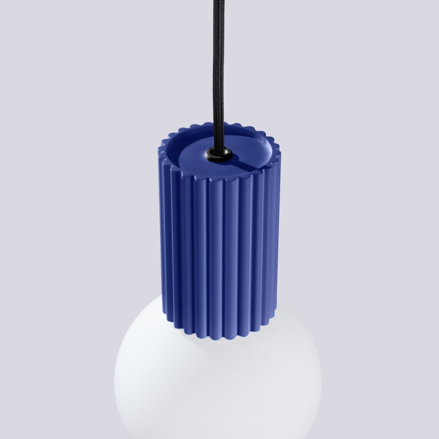 Hängeleuchte HALO 1xG9/8W/230V d 12 cm blau