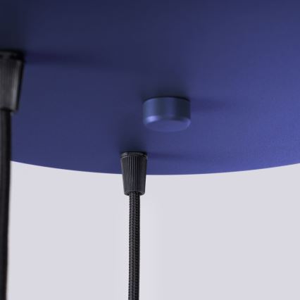 Hängeleuchte HALO 3xG9/8W/230V d 25 cm blau