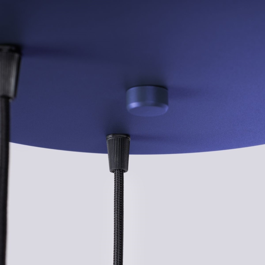 Hängeleuchte HALO 3xG9/8W/230V d 25 cm blau
