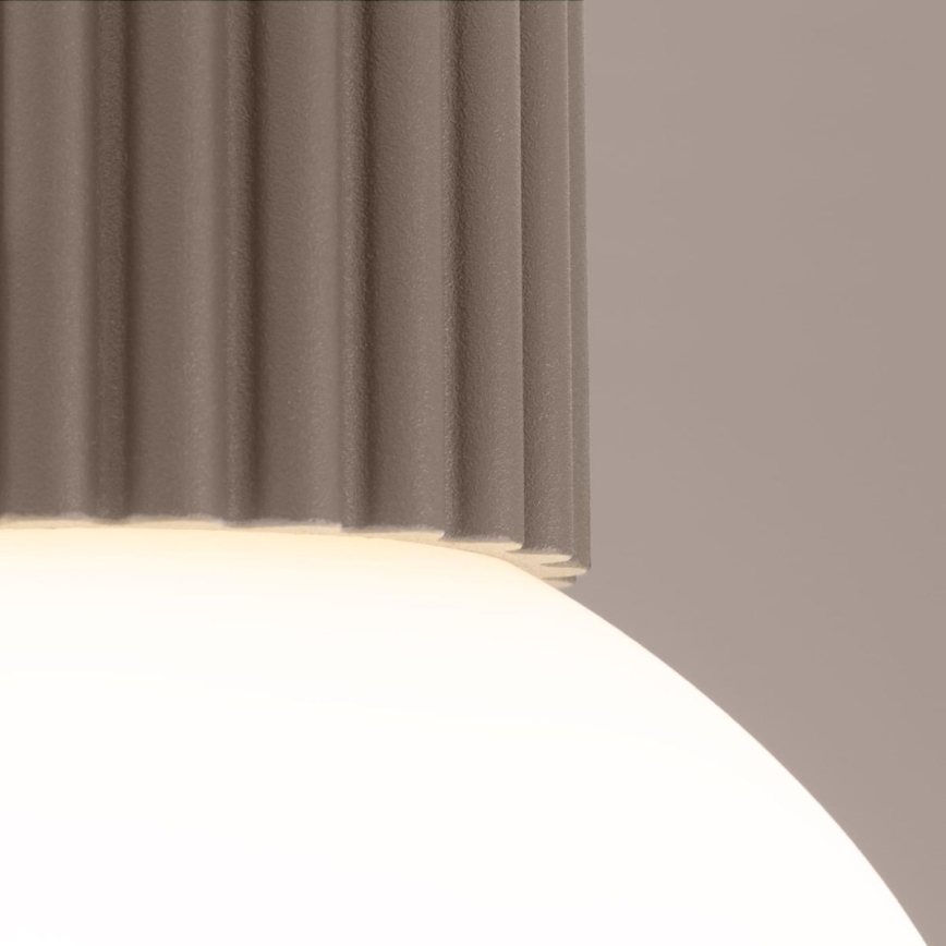 Deckenleuchte für Badezimmer HALO 1xG9/8W/230V d 12 cm IP44 beige