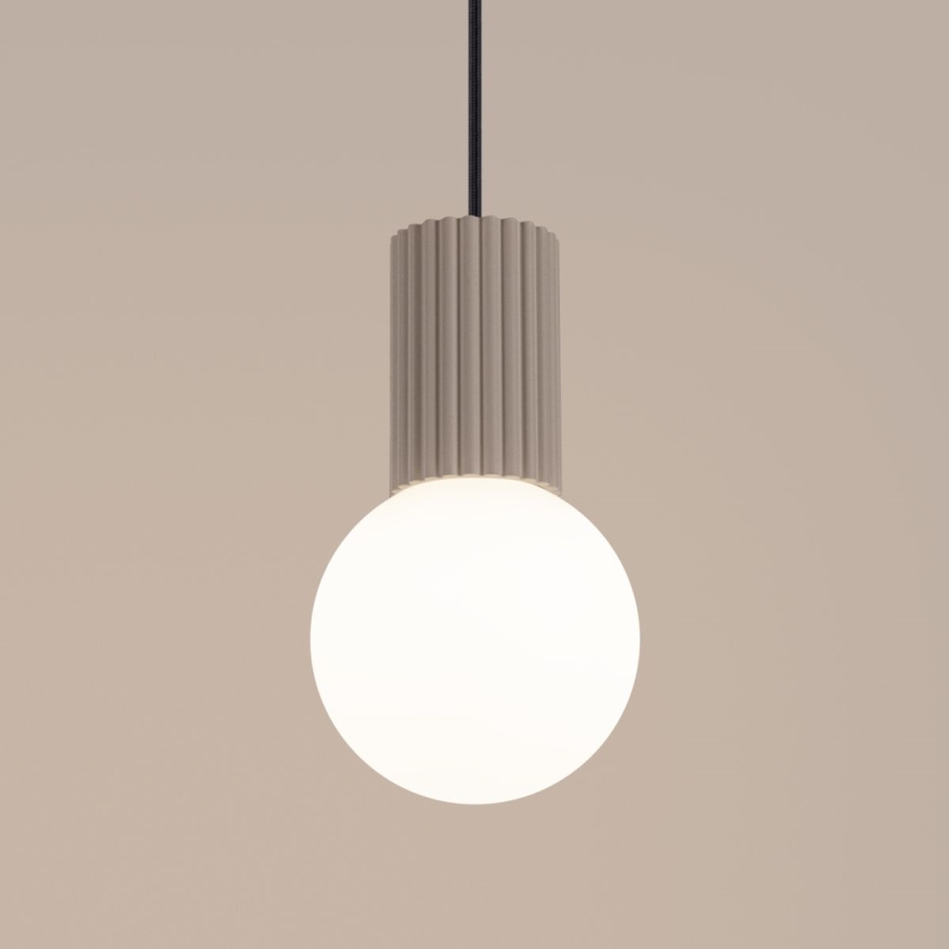 Hängeleuchte HALO 1xG9/8W/230V d 12 cm beige