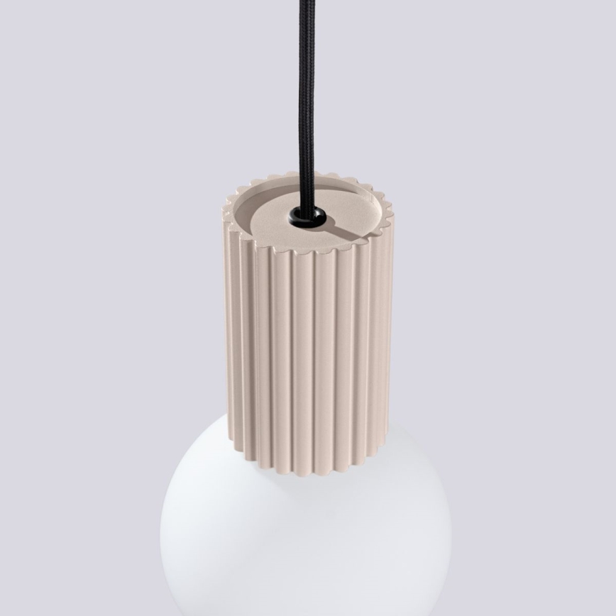 Hängeleuchte HALO 1xG9/8W/230V d 12 cm beige