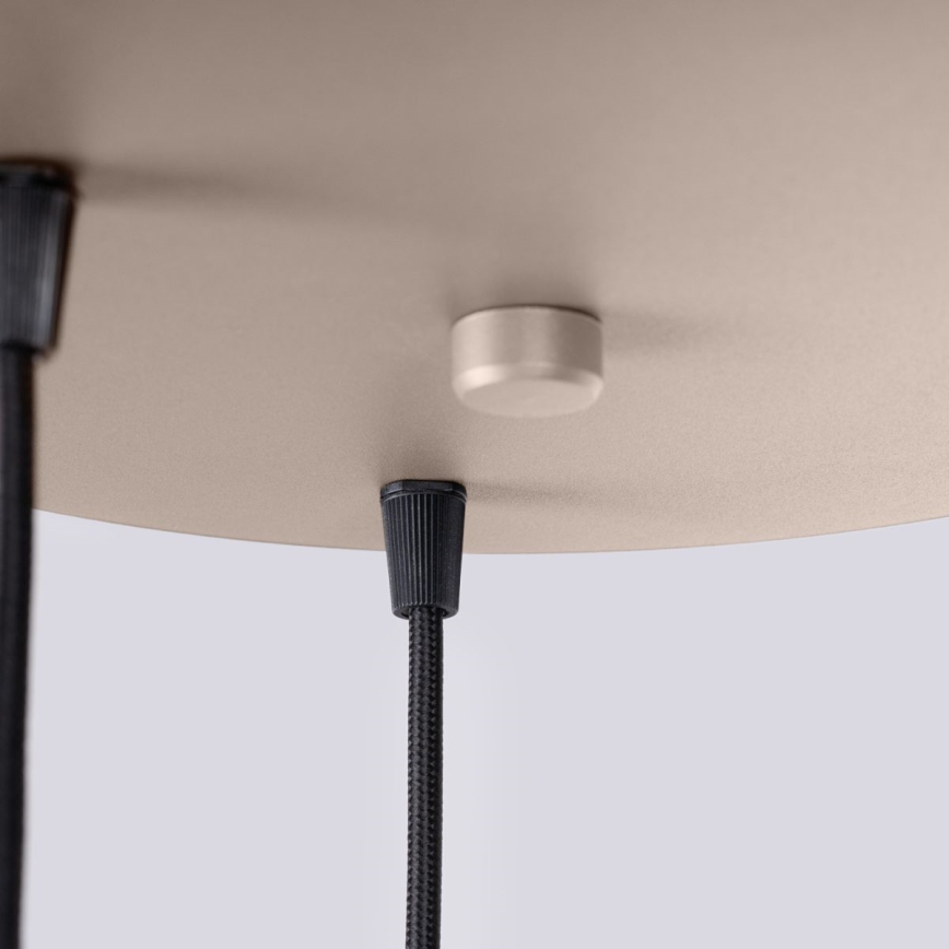 Hängeleuchte HALO 3xG9/8W/230V d 25 cm beige