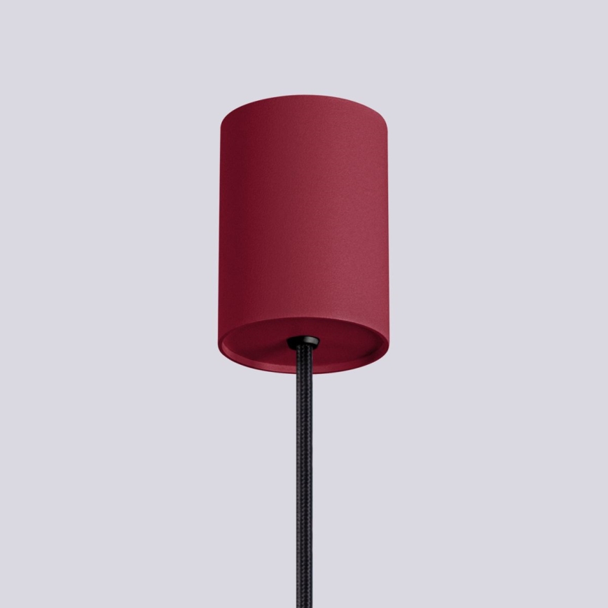 Hängeleuchte HALO 1xG9/8W/230V d 12 cm rot