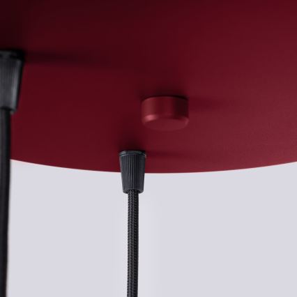 Hängeleuchte HALO 3xG9/8W/230V d 25 cm rot