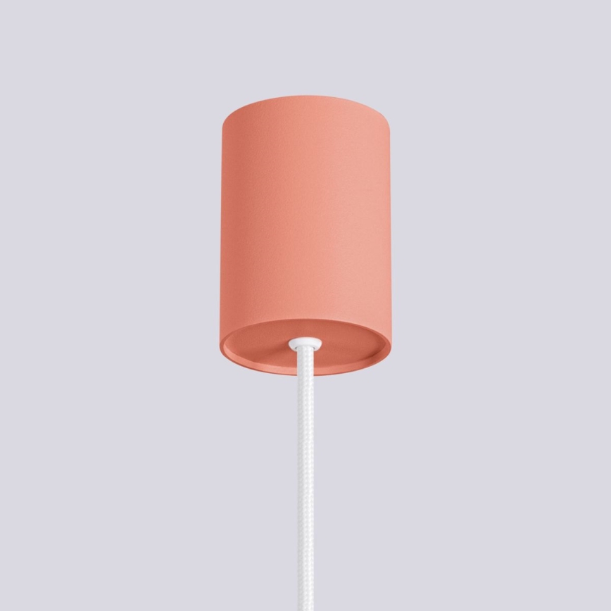 Hängeleuchte HALO 1xG9/8W/230V d 12 cm rosa