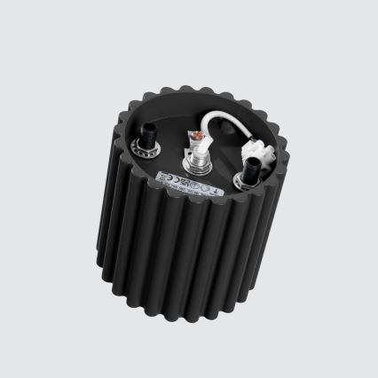 Spotleuchte AURA 1xGU10/10W/230V Ø 10 cm schwarz