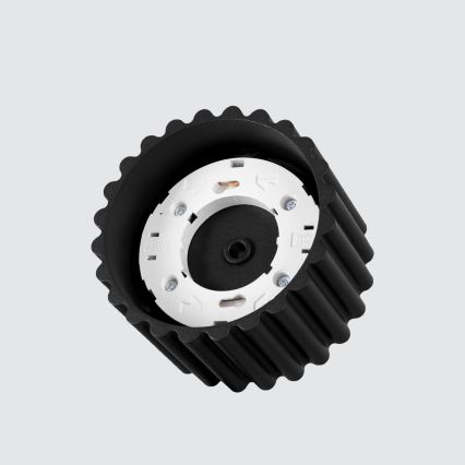 Einbaustrahler AURA, 1xGX53/10W/230V, Ø 10 cm, schwarz