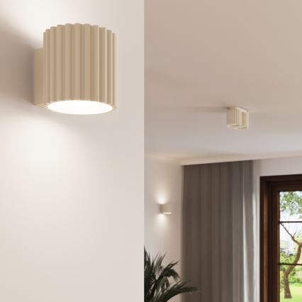 Deckenspot AURA 2xGU10/10W/230V cremefarben