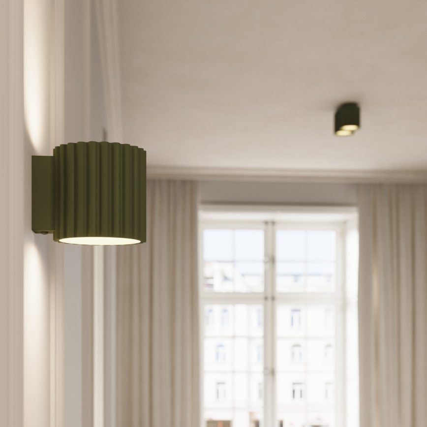 Spotleuchte AURA 2x GU10/10W/230V, grün
