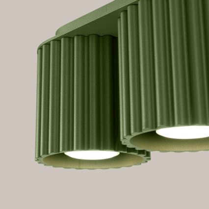 Spotleuchte AURA 2x GU10/10W/230V, grün