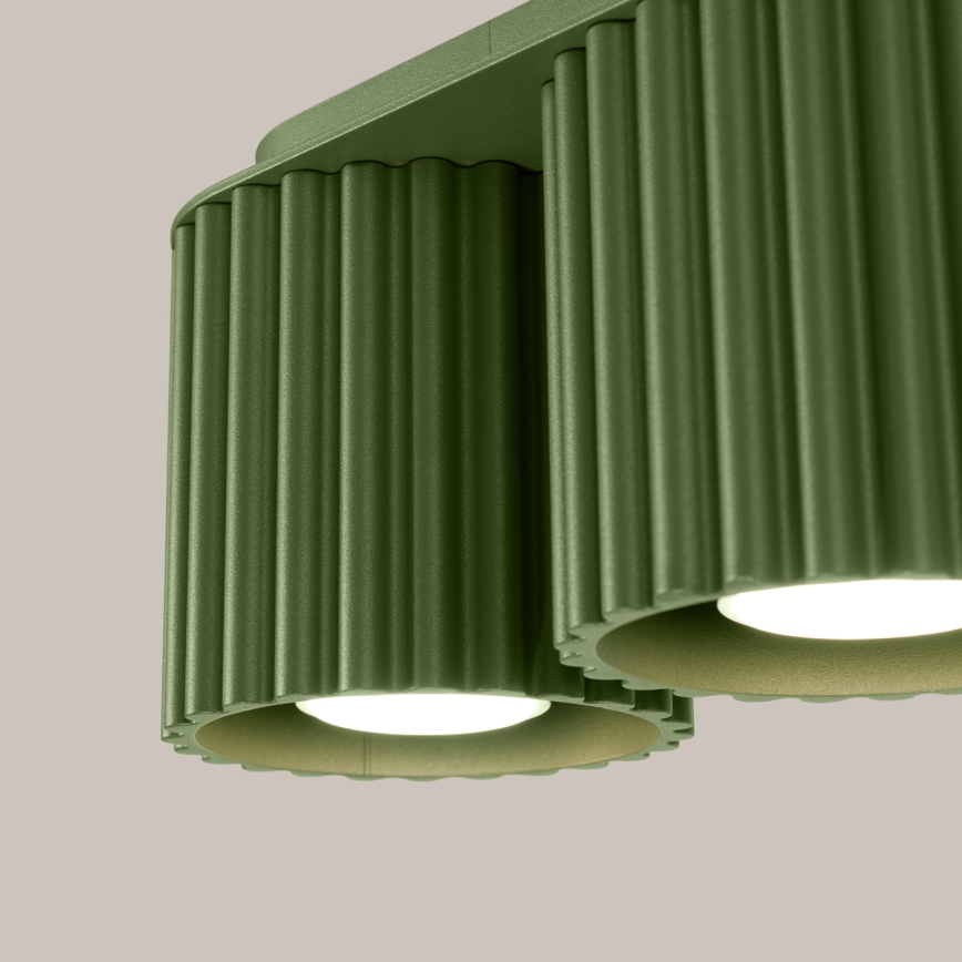 Spotleuchte AURA 2x GU10/10W/230V, grün