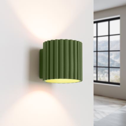Wandleuchte AURA 1xG9/10W/230V grün