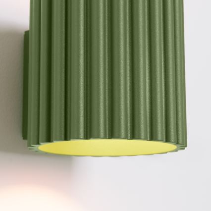 Wandleuchte AURA 1xG9/10W/230V grün
