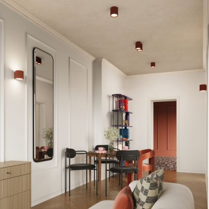 Spotleuchte AURA 1x GU10/10W/230V Ø 10 cm orange