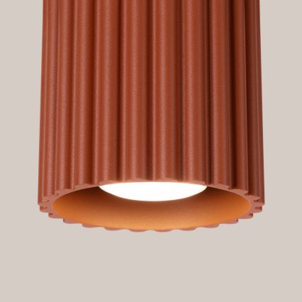 Spotleuchte AURA 1x GU10/10W/230V Ø 10 cm orange