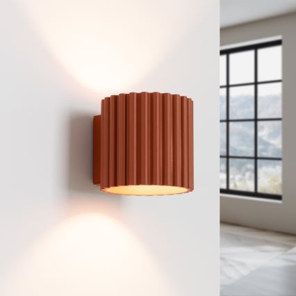 Wandleuchte AURA 1xG9/10W/230V orange