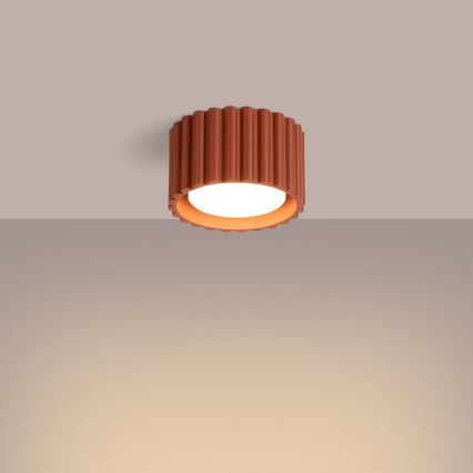 Spotleuchte AURA 1xGX53/10W/230V, Ø 10 cm, orange