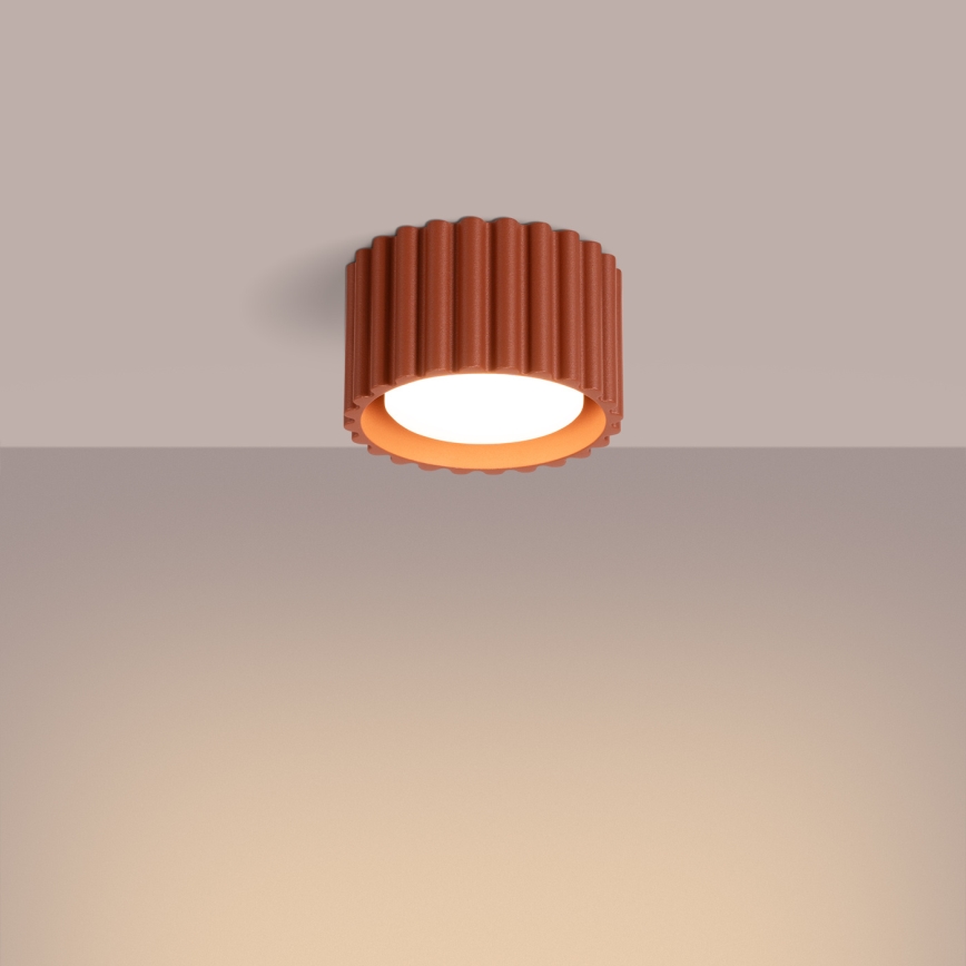 Spotleuchte AURA 1xGX53/10W/230V, Ø 10 cm, orange