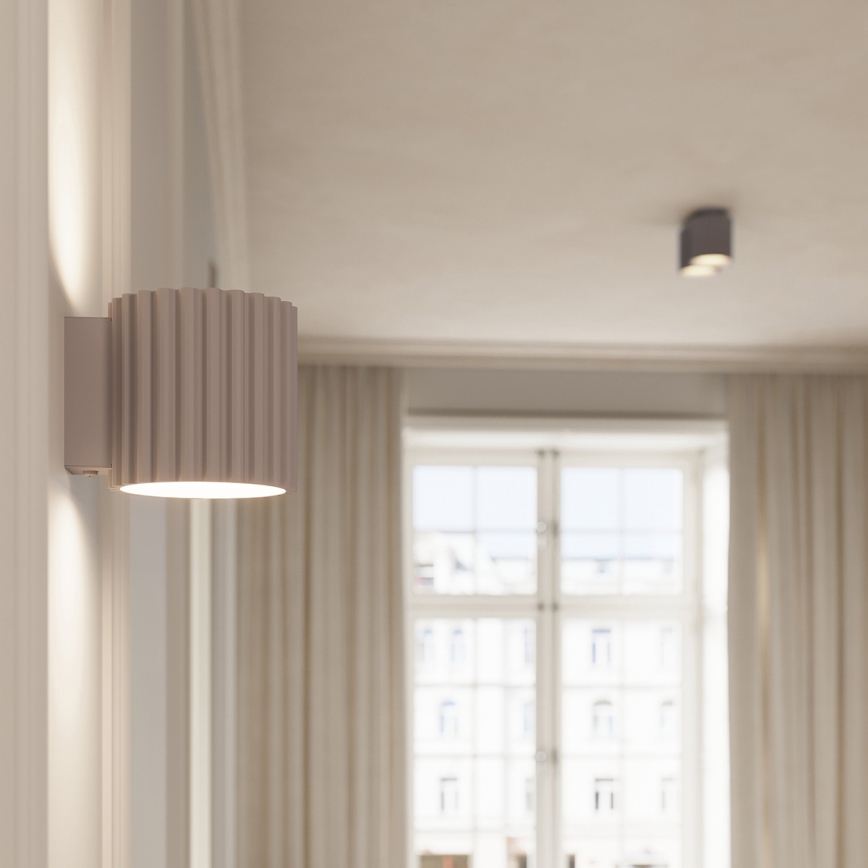 Wandleuchte AURA 1xG9/10W/230V taupe