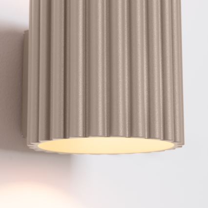Wandleuchte AURA 1xG9/10W/230V taupe