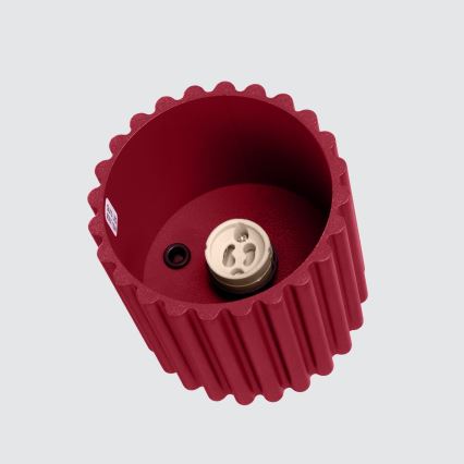 Einbaustrahler AURA 1x GU10/10W/230V Ø 10 cm rot