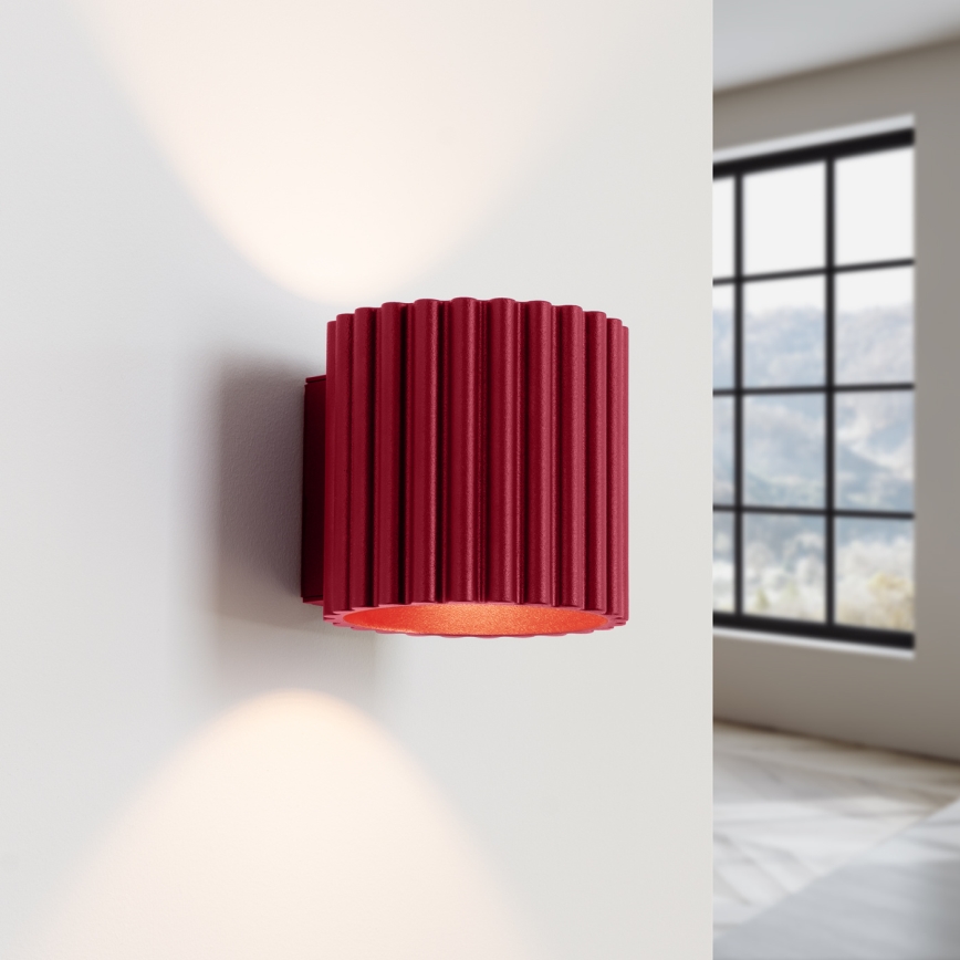 Wandleuchte AURA 1xG9/10W/230V, rot