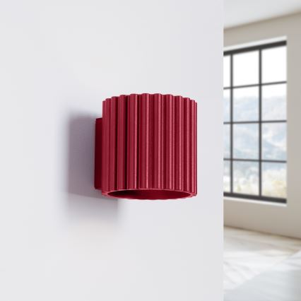 Wandleuchte AURA 1xG9/10W/230V, rot