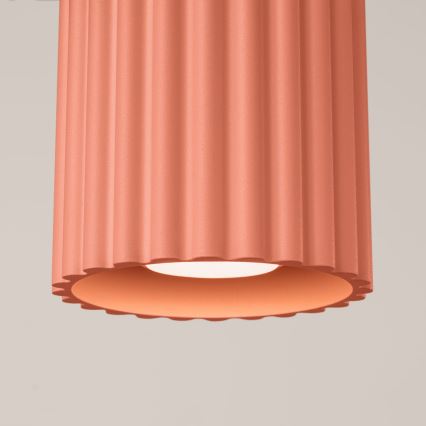 Spotleuchte AURA 1xGU10/10W/230V Ø 10 cm rosa
