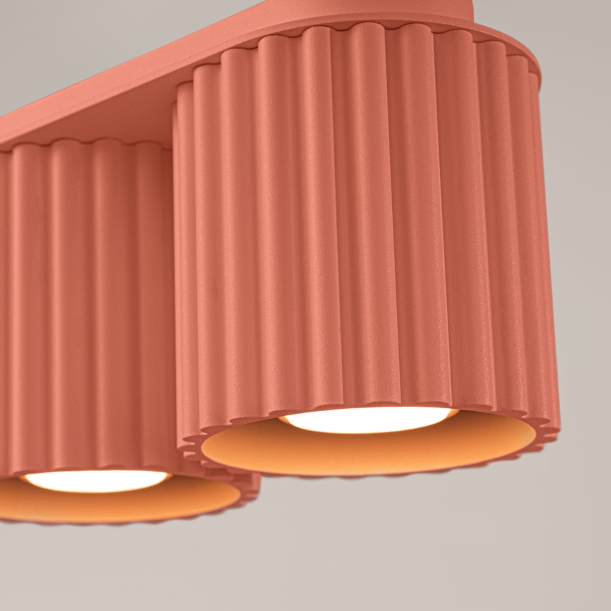 Spotleuchte AURA 2xGU10/10W/230V rosa