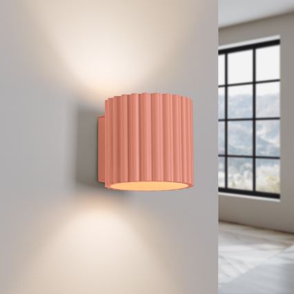 Wandleuchte AURA 1xG9/10W/230V rosa