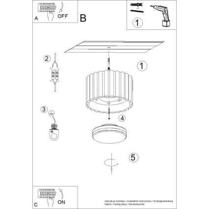 Spotleuchte AURA 1xGX53/10W/230V, Ø 10 cm, rosa