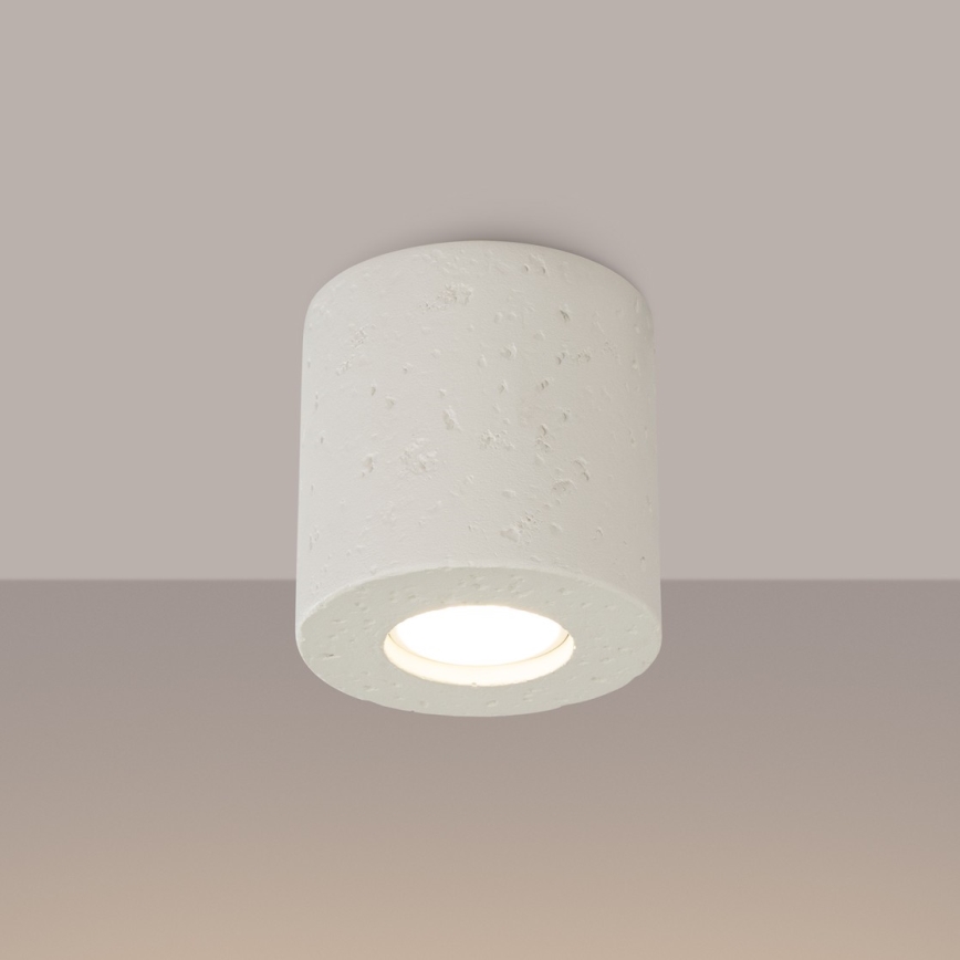 Spotleuchte ORBIS 1xGU10/10W/230V Beton/Creme