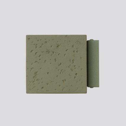 Wandspot QUAD 1xG9/8W/230V Beton/Grün