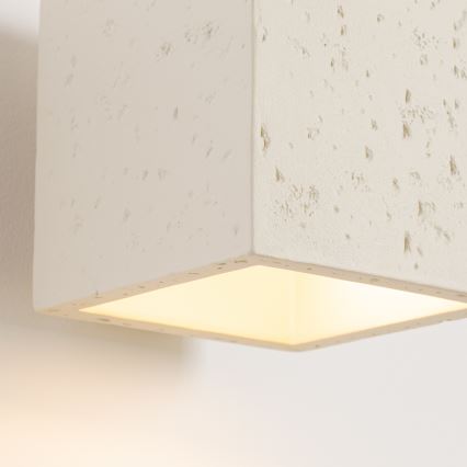 Wandspot QUAD 1xG9/8W/230V Beton/Creme